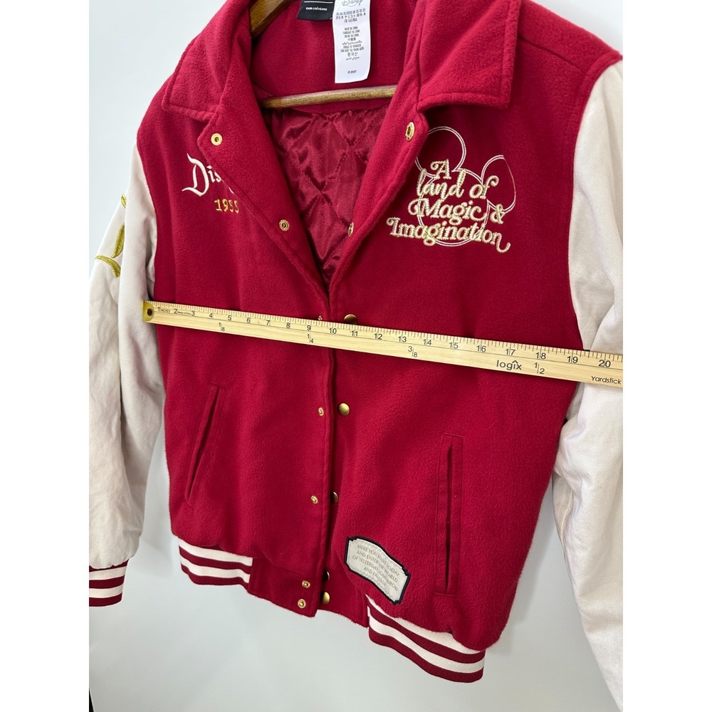 Disney Parks | Our Universe Disneyland Resort 1955 Varsity Letterman Jacket XS - Picture 15 of 16
